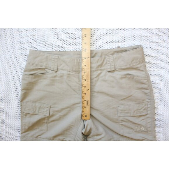 The North Face Women's Convertible Hiking Pants Size 10 Outdoor Workout Khaki - Picture 4 of 7